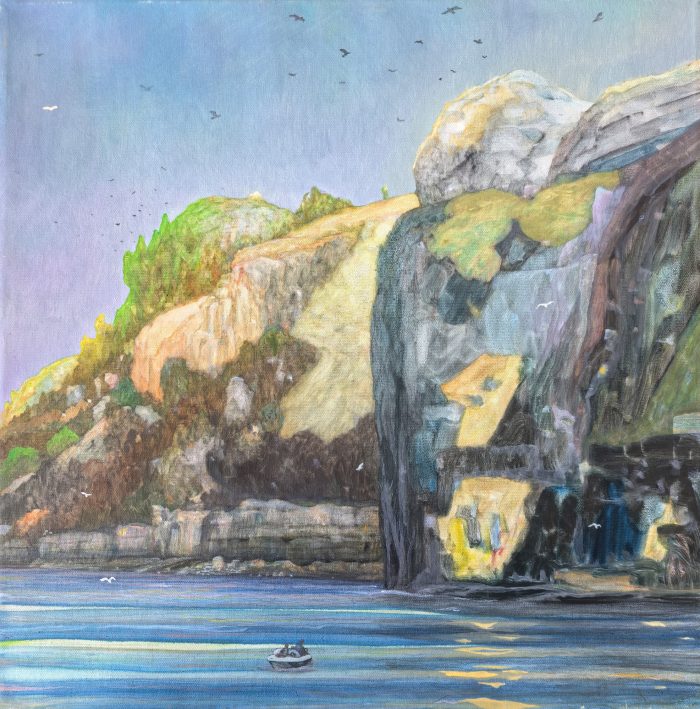 Баранов Андрей «Гора». Холст, масло, 57х5бсм